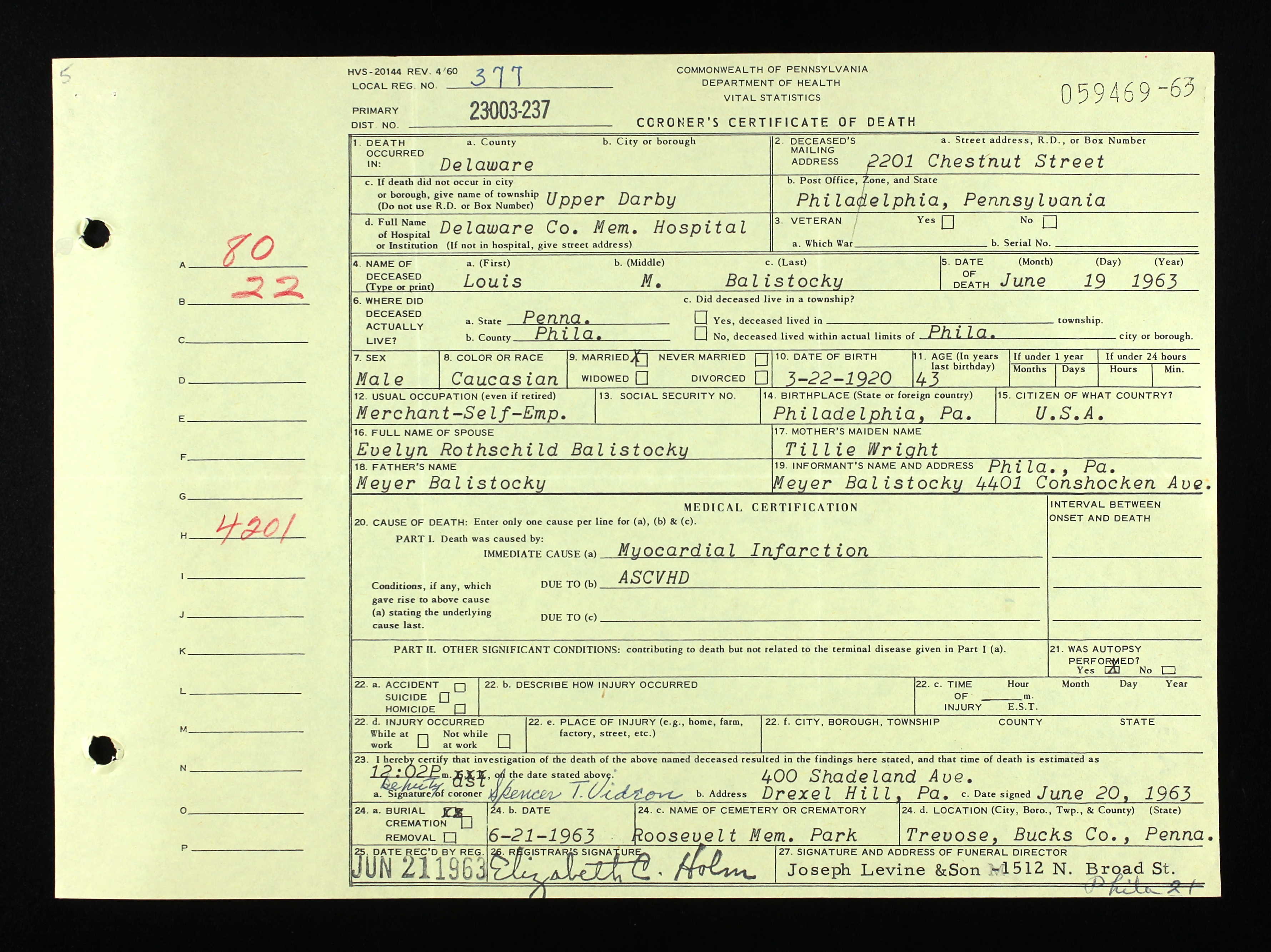 Death Certificate for Louis M. Balistocky.jpg