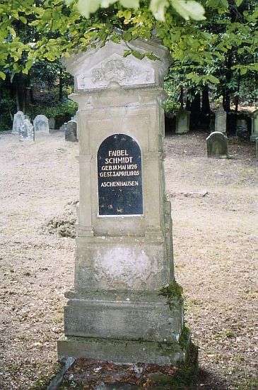 Faibel Schmidt Grave Marker