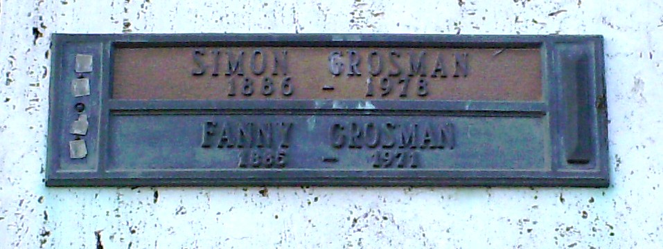 Simon and Fanny Grosman Grave Marker.jpg